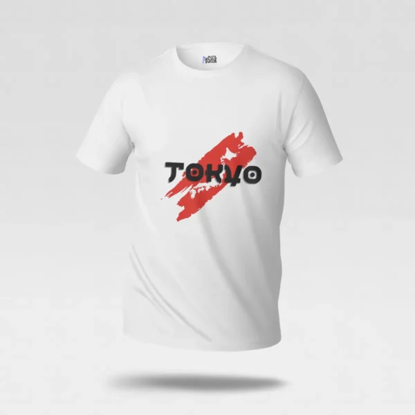 تیشرت توکیو طرح تایپوگرافی ژاپنی (Tokyo) کد po2502