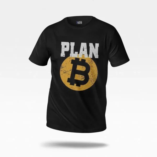 تیشرت بیت‌کوین طرح Plan B کد po2533