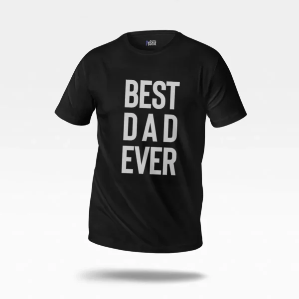 تیشرت پدر طرح Best Dad Ever کد po2548