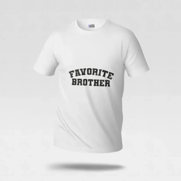 تیشرت برادر طرح Favorite Brother کد po2577