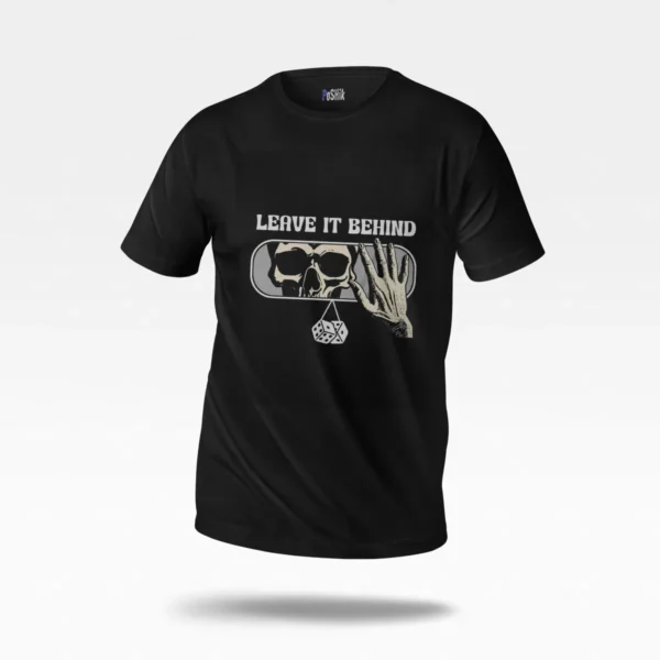 تیشرت جمجمه طرح رها کردن گذشته Leave It Behind کد po3056