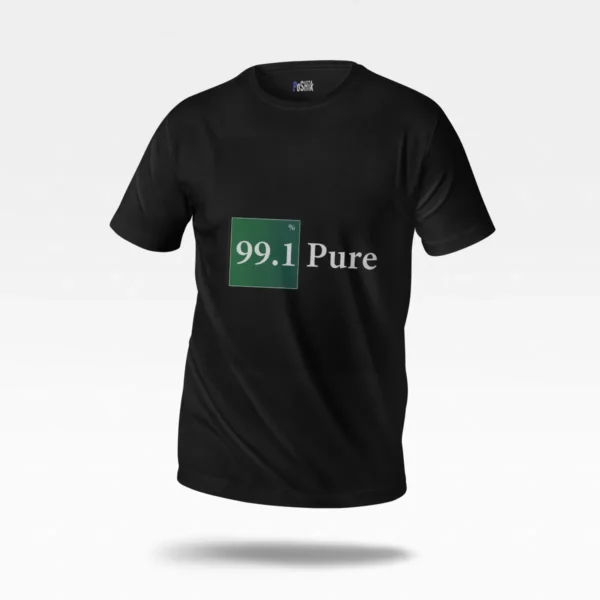 تیشرت بریکینگ بد طرح خلوص 99.1 درصد (99.1 Pure) کد po3065
