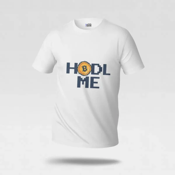 تیشرت بیت‌کوین طرح HODL Me کد po3111