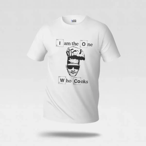 تیشرت بریکینگ بد طرح هایزنبرگ I Am The One Who Cooks کد po3277