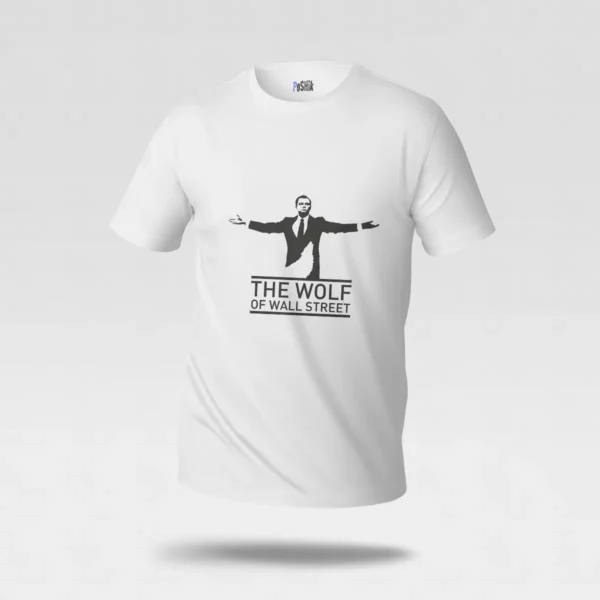 تیشرت فیلم گرگ وال استریت طرح جردن بلفورت (The Wolf of Wall Street) کد po3311