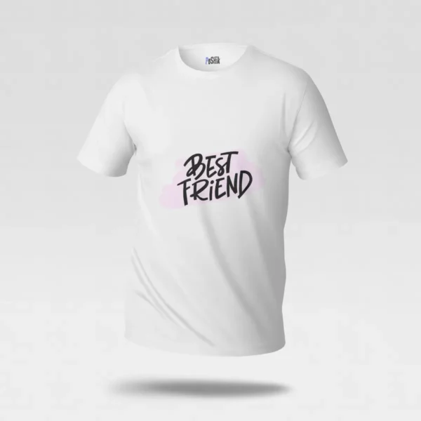 تیشرت نوشته Best Friend طرح تایپوگرافی کد po337