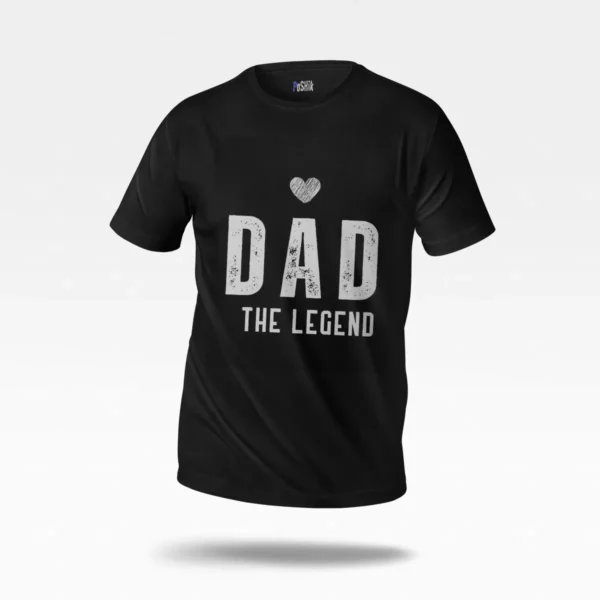 تیشرت پدر طرح Dad The Legend کد po3387