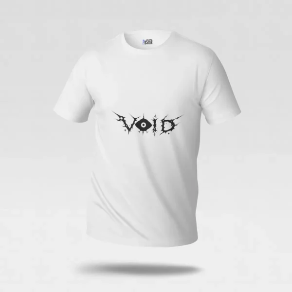 تیشرت تایپوگرافی گوتیک VOID کد po34