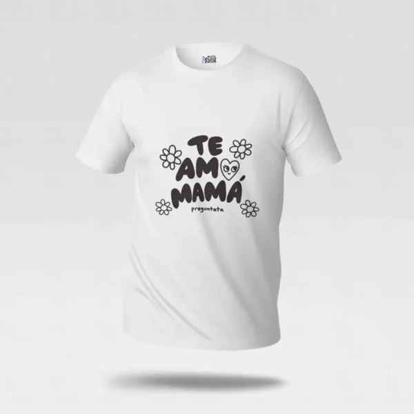 تیشرت مادر طرح Te Amo Mamá کد po3610