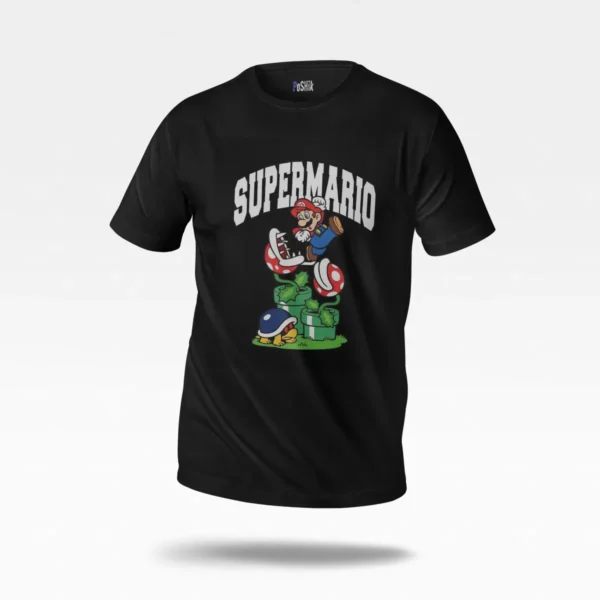 تیشرت سوپر ماریو طرح کارتونی Supermario کد po3755