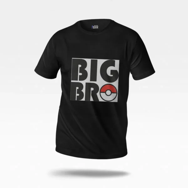 تیشرت برادر طرح پوکمون Big Bro کد po3891