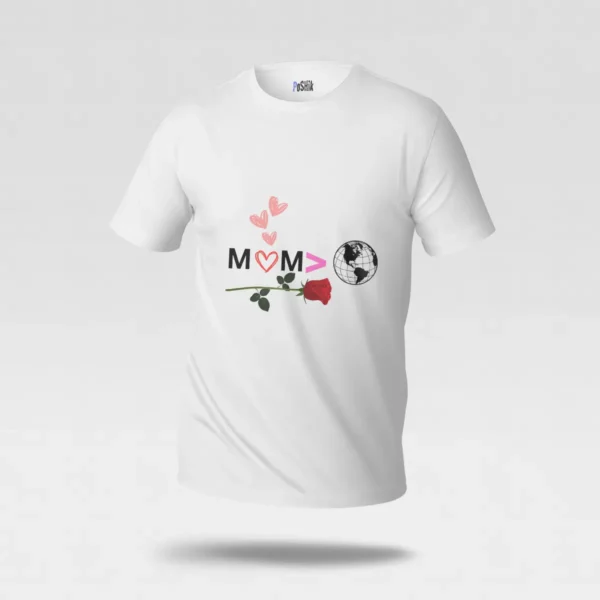 تیشرت مادر طرح Mom Greater Than the World کد po3940