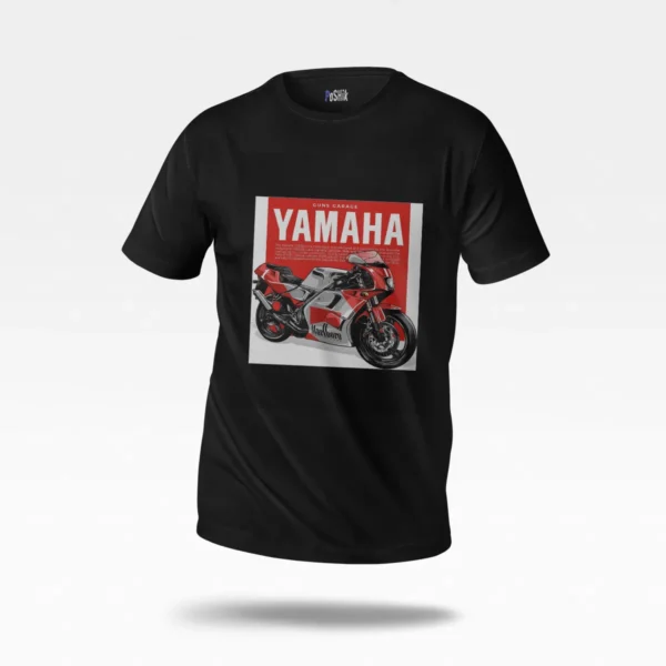 تیشرت موتور یاماها طرح موتورسیکلت اسپرت (Yamaha) کد po3962