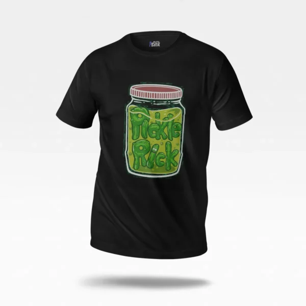 تیشرت ریک و مورتی طرح پیکل ریک (Pickle Rick) کد po4029