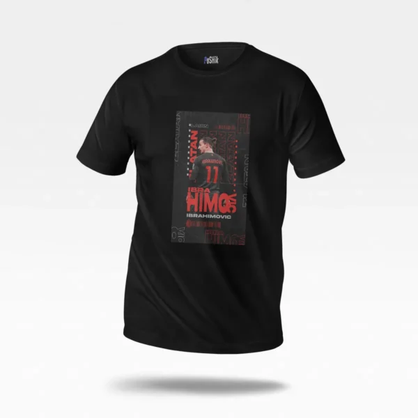 تیشرت زلاتان ابراهیموویچ طرح فوتبالی (Zlatan Ibrahimović) کد po4091