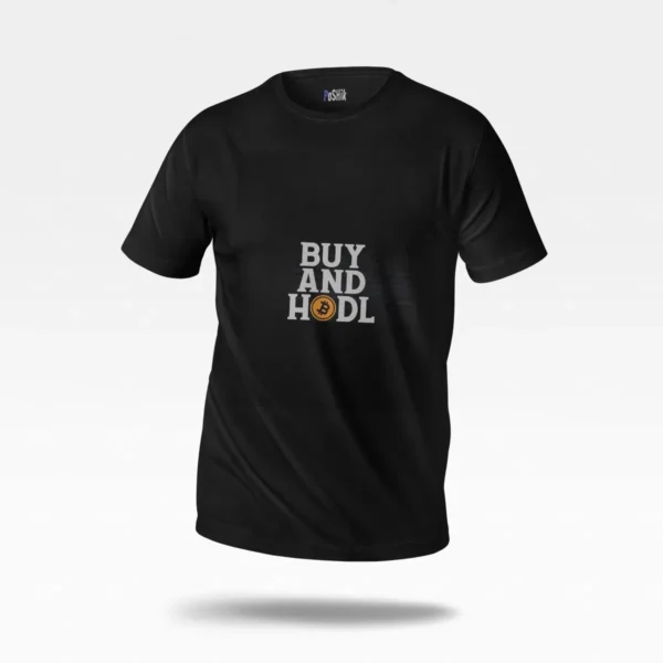 تیشرت بیت‌کوین طرح Buy and HODL کد po416