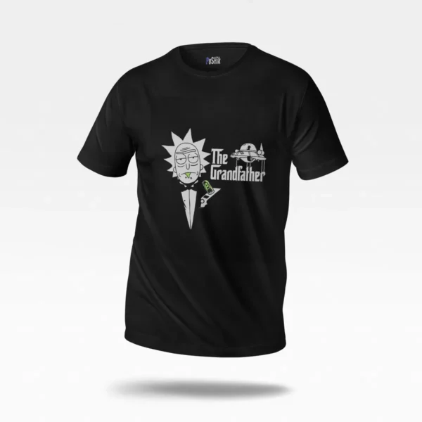 تیشرت ریک و مورتی طرح پدرخوانده (The Grandfather) کد po4209