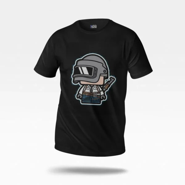 تیشرت پابجی طرح کاراکتر کارتونی (PUBG) کد po4229