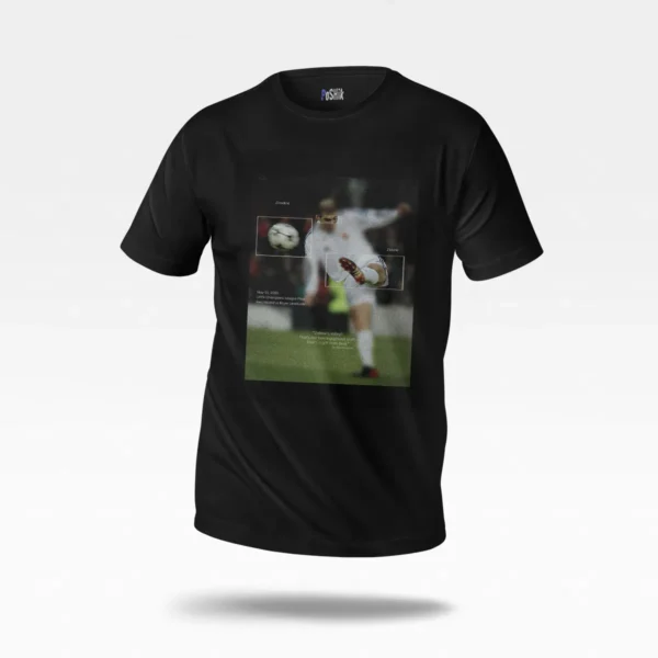 تیشرت زین‌الدین زیدان طرح فوتبالی (Zinedine Zidane) کد po4256