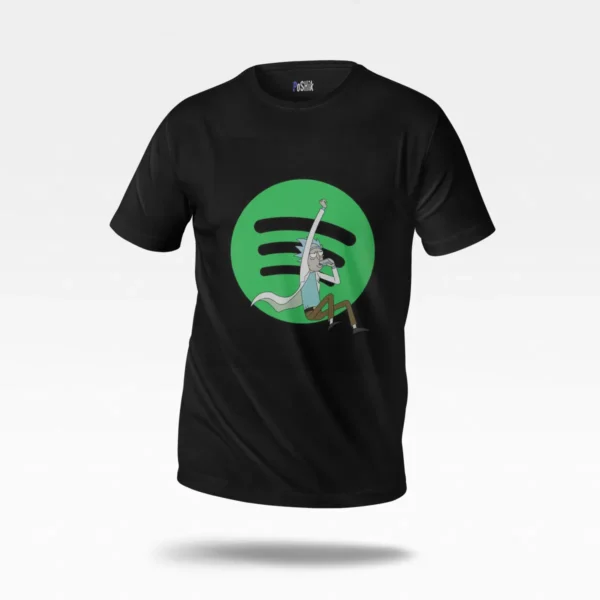 تیشرت ریک و مورتی طرح رقص ریک (Rick and Morty) کد po4365