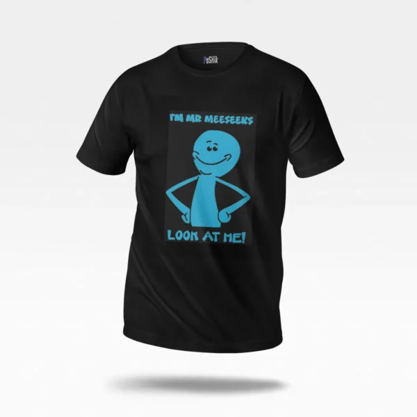 تیشرت ریک و مورتی طرح مستر می‌سیکس (Mr. Meeseeks) کد po4380