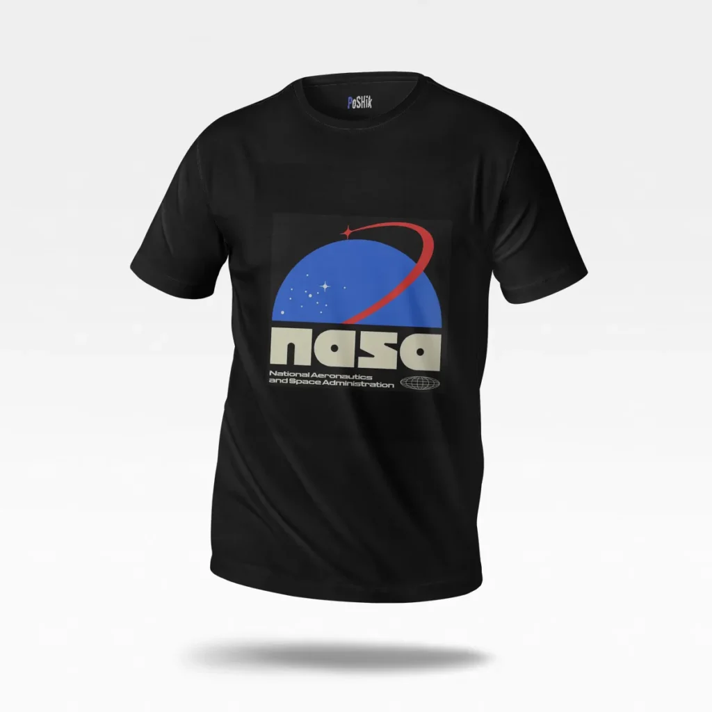 تیشرت ناسا طرح رترو (NASA) کد po4440