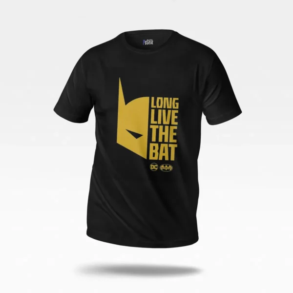 تیشرت بتمن طرح Long Live The Bat کد po4456
