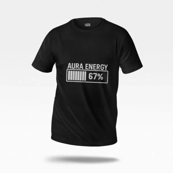 تیشرت نوشته Aura Energy 67% کد po4463