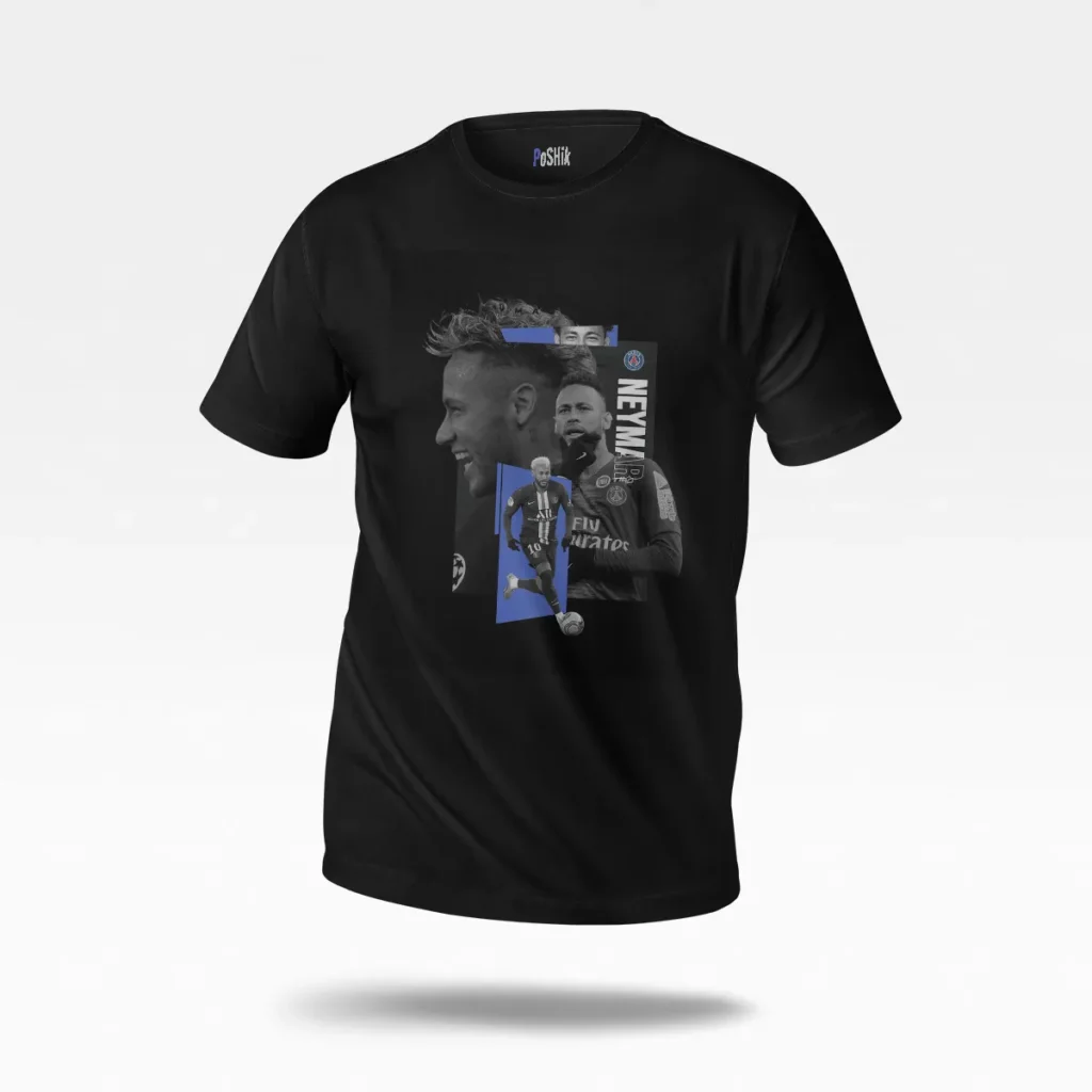 تیشرت نیمار طرح پاری سن ژرمن (Neymar) کد po4493