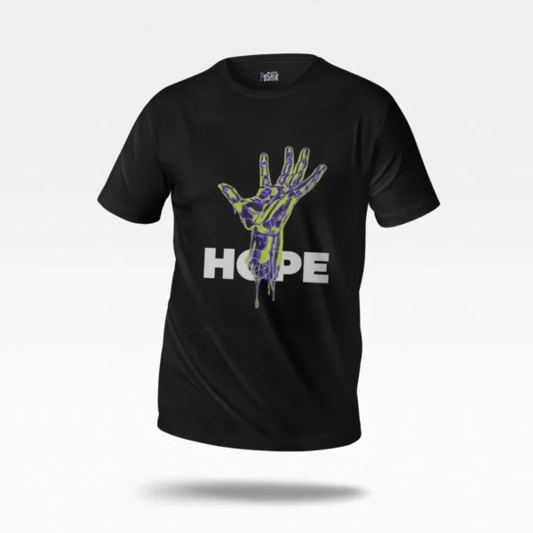 تیشرت گرافیتی طرح دست زامبی Hype کد po4658