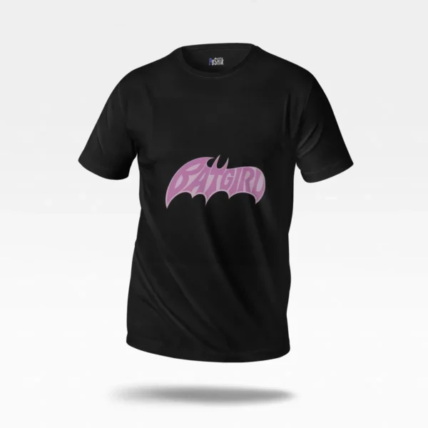 تیشرت بتمن طرح Batgirl صورتی کد po4664