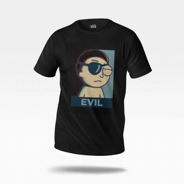 تیشرت ریک و مورتی طرح ایول مورتی (Evil Morty) کد po4719