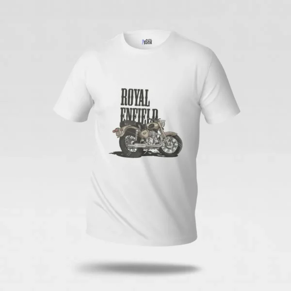 تیشرت موتور رویال انفیلد طرح کلاسیک (Royal Enfield) کد po473