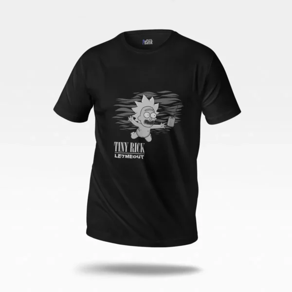 تیشرت ریک و مورتی طرح تینی ریک (Tiny Rick) کد po4899