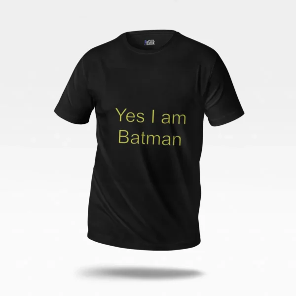 تیشرت بتمن طرح Yes I Am Batman کد po4914