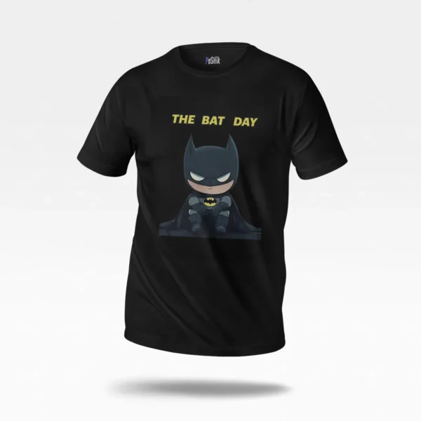 تیشرت بتمن طرح کارتونی The Bat Day کد po4921