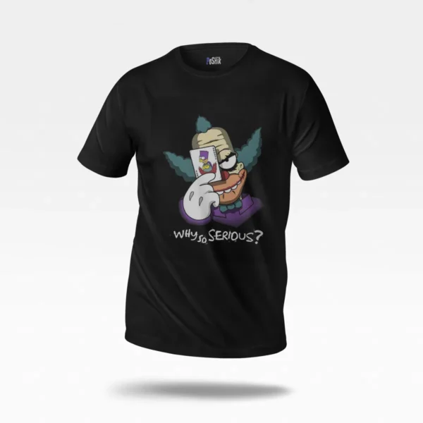تیشرت سیمپسون‌ها طرح جوکر Why So Serious کد po4929