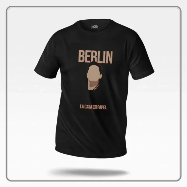 تیشرت سریال خانه کاغذی طرح برلین (Berlin) کد po5