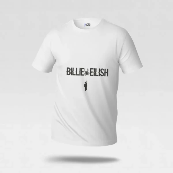 تیشرت بیلی آیلیش طرح تایپوگرافی (Billie Eilish) کد po5049