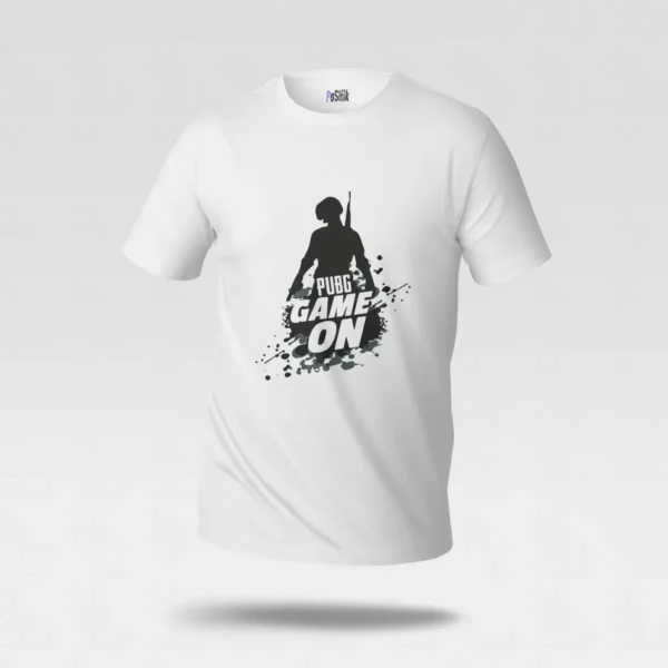 تیشرت پابجی طرح گیم آن (PUBG Game On) کد po5214