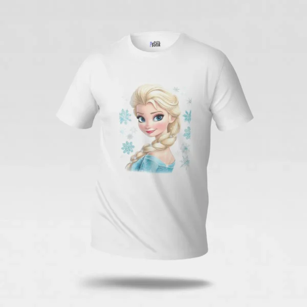 تیشرت فروزن طرح پرتره السا (Elsa) کد po5338