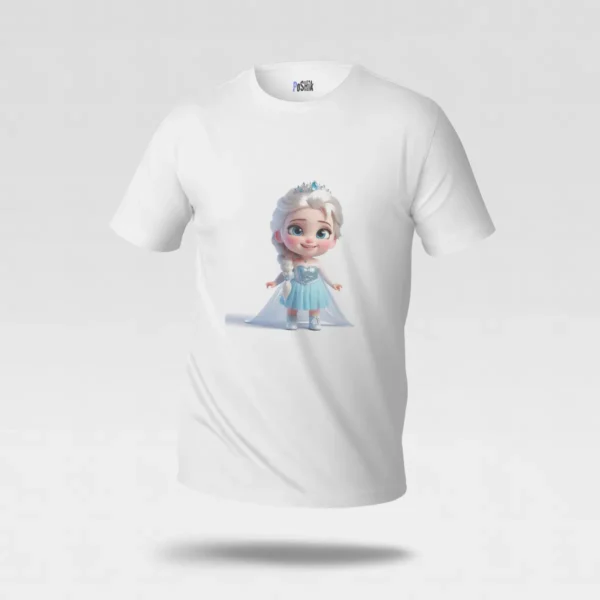 تیشرت فروزن طرح السا کودک (Elsa) کد po5412