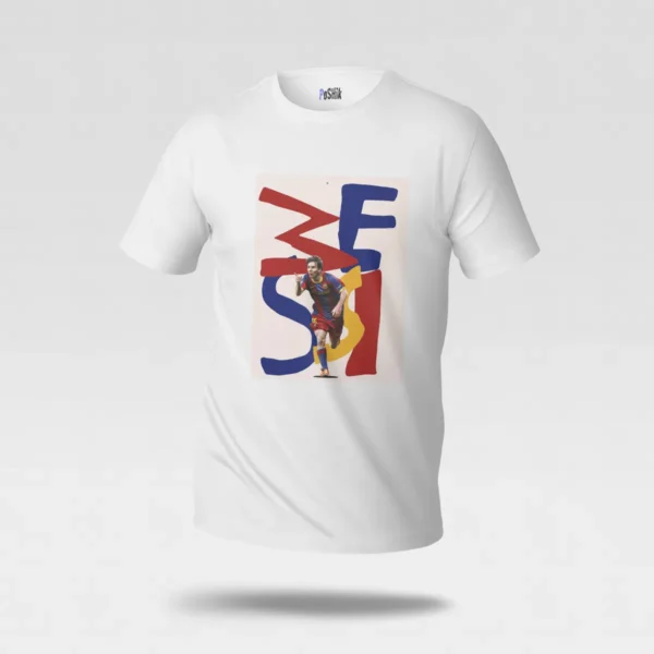 تیشرت لیونل مسی طرح بارسلونا (Lionel Messi) کد po5460
