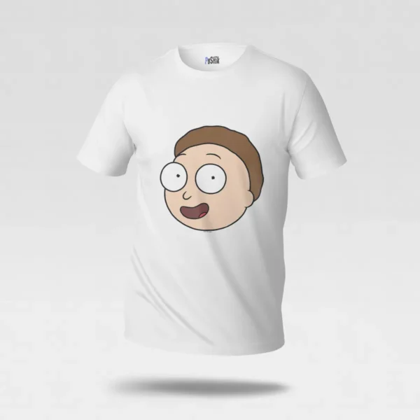 تیشرت ریک و مورتی طرح صورت مورتی (Morty) کد po5497