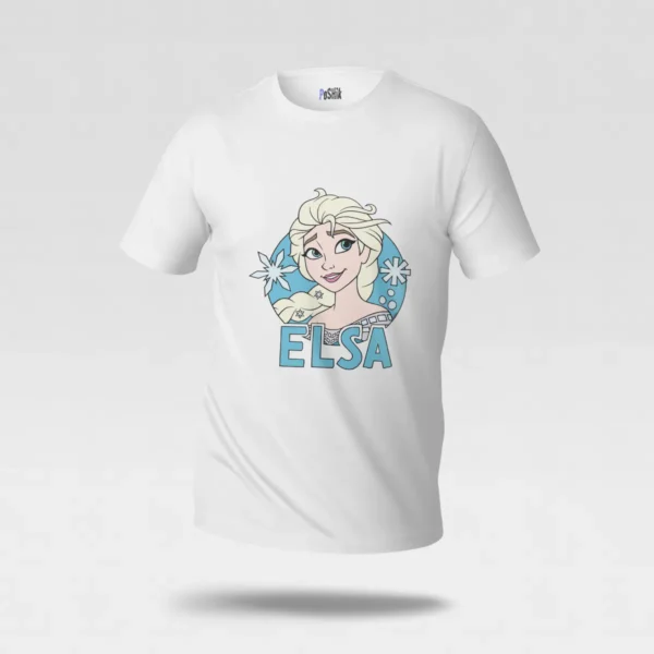 تیشرت فروزن طرح پرتره السا (Elsa) کد po5509