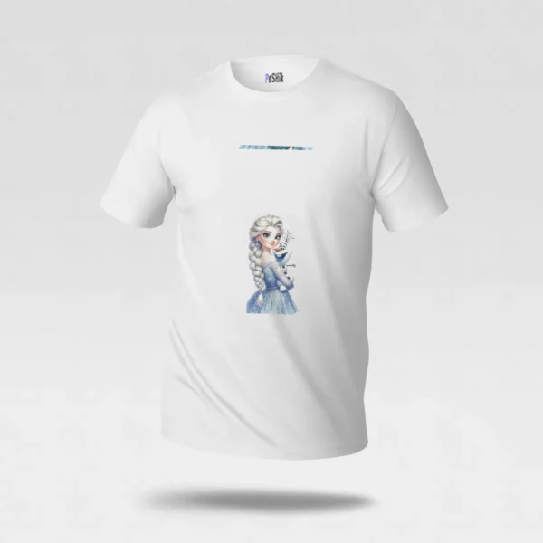 تیشرت فروزن طرح السا و اولاف (Elsa & Olaf) کد po5513