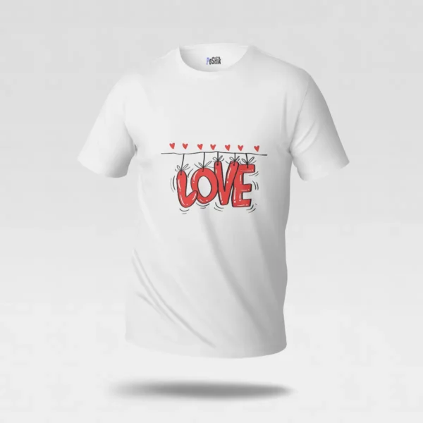تیشرت تایپوگرافی عشق (Love) کد po5654