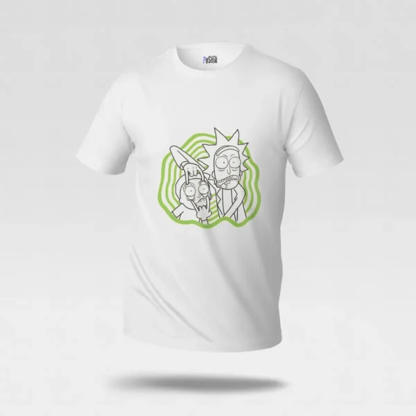 تیشرت ریک و مورتی طرح کارتونی (Rick and Morty) کد po5656