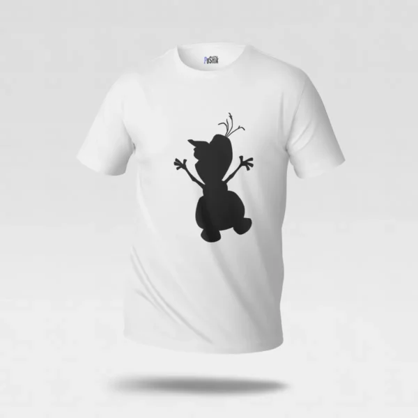 تیشرت فروزن طرح سیلوئت اولاف (Olaf) کد po5716