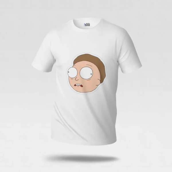 تیشرت ریک و مورتی طرح چهره مورتی (Morty) کد po5759
